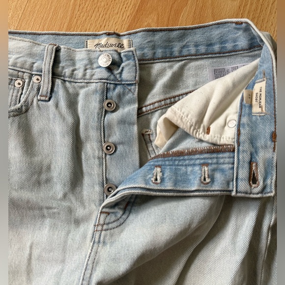 Madewell Jean Shorts in Fitzgerald Wash - Picture 5 of 11